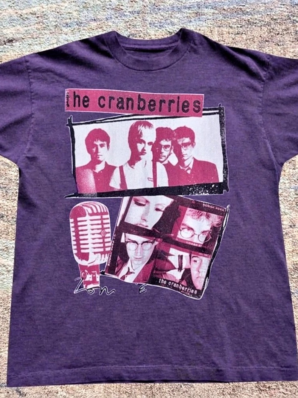 The Cranberries Graphic Tee in Purple